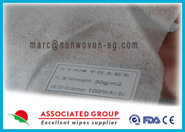 100% Viscose Rayon Spunlace Nonwoven Fabric Hydrohilic Untuk Masker Wajah