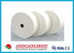 Ukuran Customzied White Spunlace Nonwoven Fabric Untuk Penggunaan Alternatif, Sangat Lembut Dan Tebal
