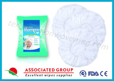 Recycling Rinse Free Shampoo Dan Conditioner Cap Disetujui FDA CE