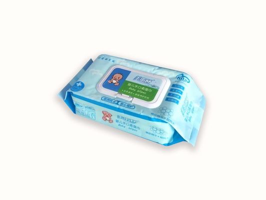 Tidak Fluorescent 45gsm Hand And Mouth Baby Wipes Esensi Propolis