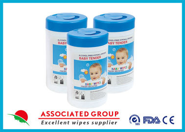 Unscented Baby Wet Wipes , Baby Travel Wipes 80 Counts Per Box