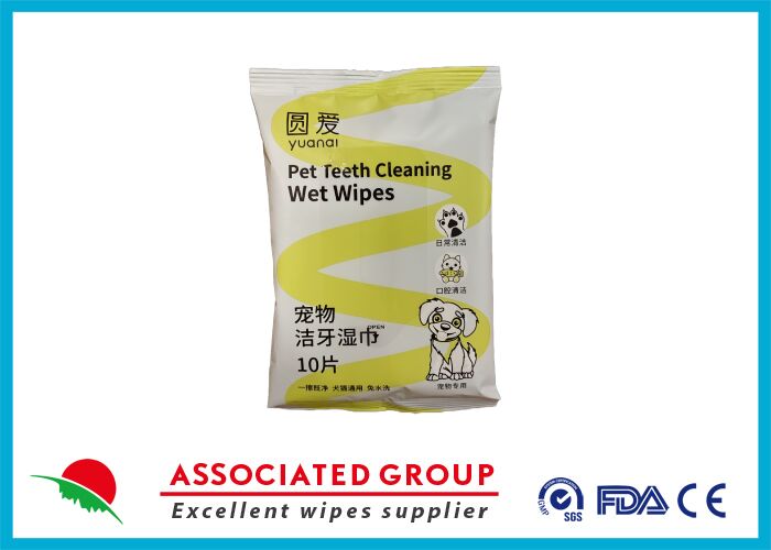 Yuanai Pet Teeth Cleaning Wet Wipes - No-Rinse, Dual-Clean & Pet-Safe