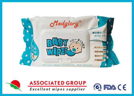 80 Pcs Baby Wet Wipes Untuk Kulit Sensitif Dengan Aloe Dan Vitamin E