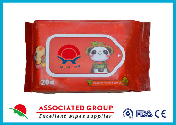 20 pcs tisu bayi basah untuk tangan dan mulut - biodegradable & berbasis tumbuhan