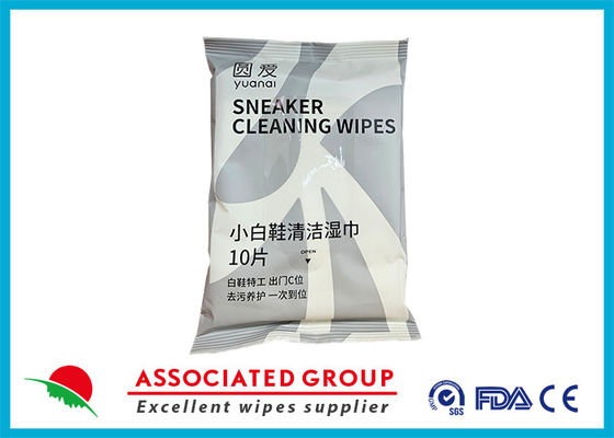 Yuanai Sneaker Cleaning Wet Wipes Aman untuk Digunakan pada Kulit, Kanvas, Mesh & Berbagai Pakaian