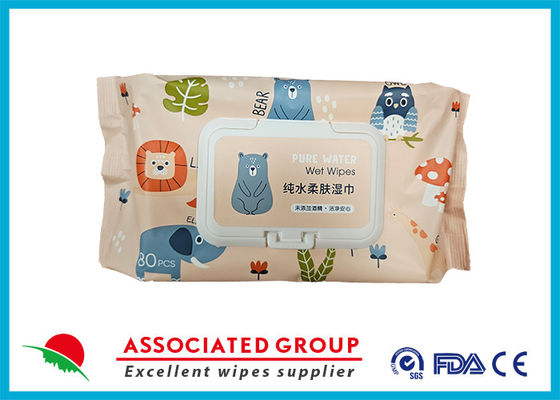 Yuanai Air Murni Bayi Tisu Basah Soft Cleaning Hipoallergenic dan Tanpa Bau