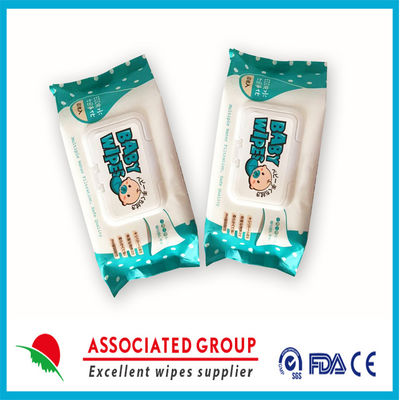 Tisu Bayi Nonwoven Organik Perawatan Kulit Formula Ringan Bebas Alkohol
